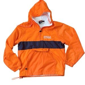 Illinois State University Storm Duds Jacket Sz Small Water Resistant Windbreaker